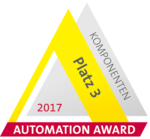 Automation Award 2017 - 3rd place for components Automation Award 2017 - 3rd place for components